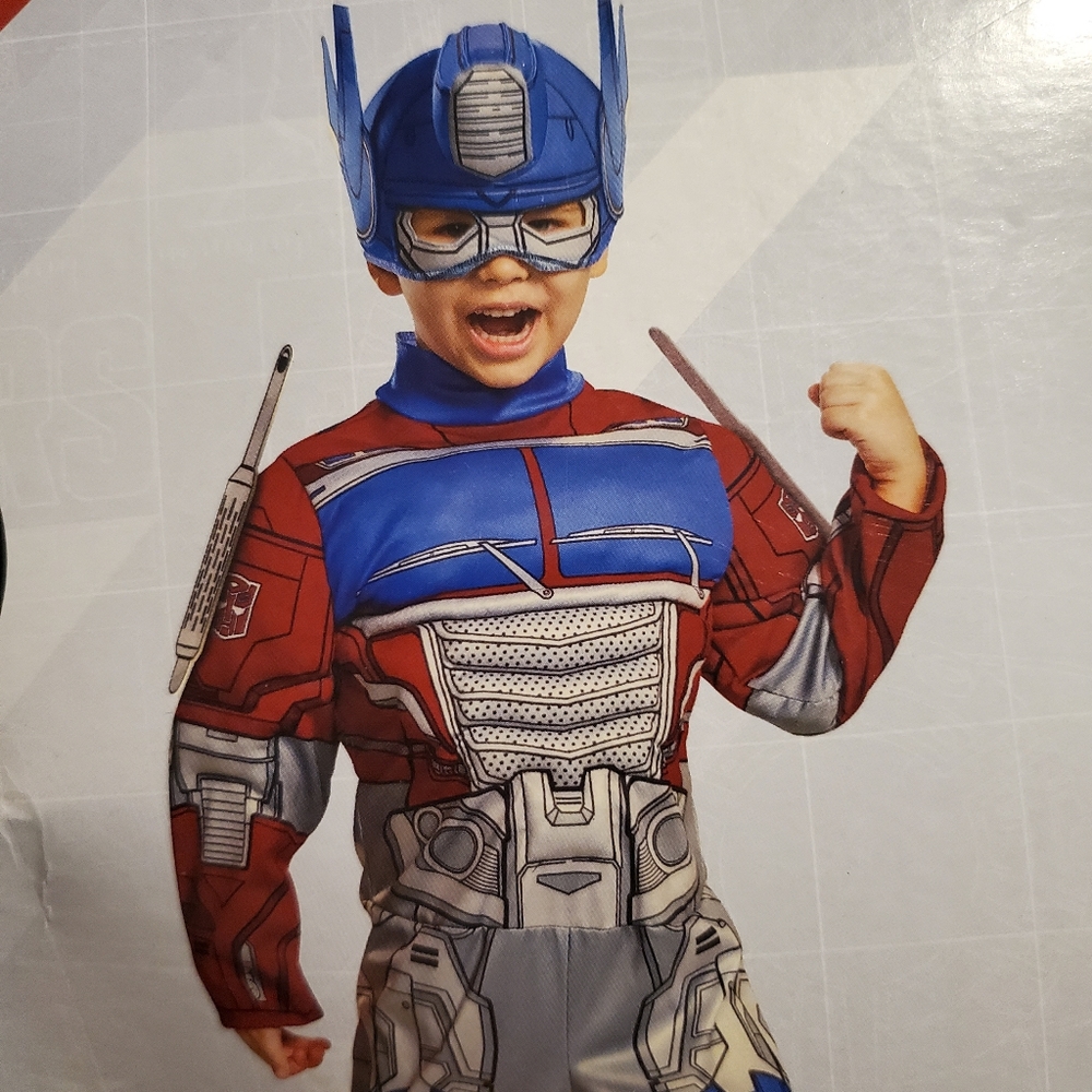 Optimus Prime Transformers Halloween Costume toddler boys 2T